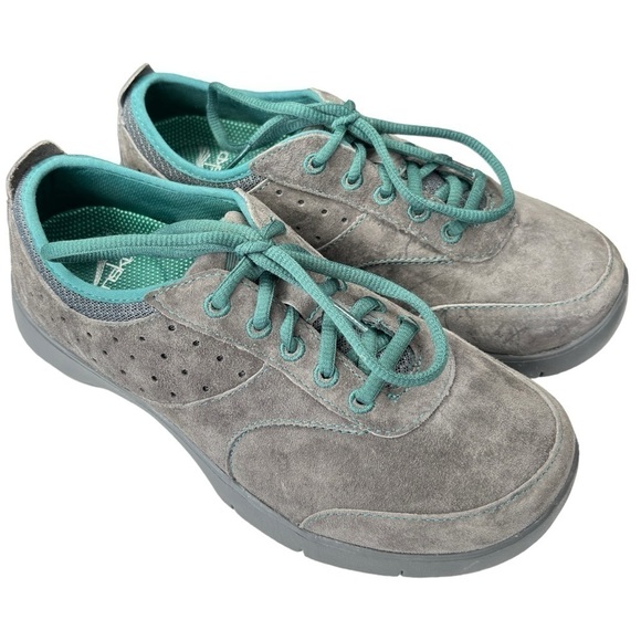 Dansko Elaine Womens 37 US 7 Suede Leather Slip Resistant Sneakers Walking Shoe - Picture 8 of 10